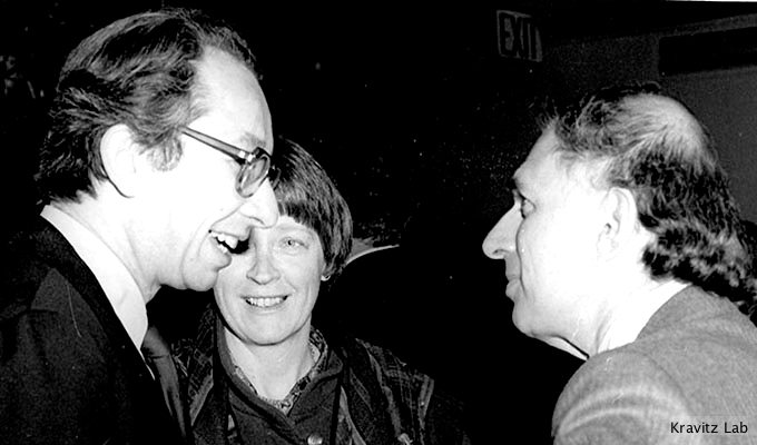 Ed, Kathryn, and Eric Kandel