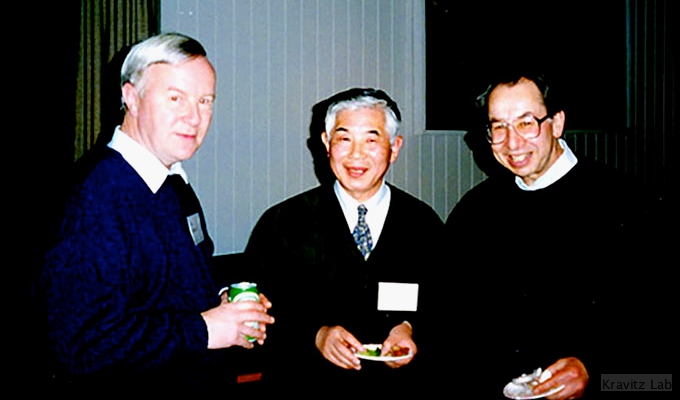 Three of the four GABA pioneers