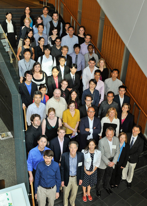 Paul F. Glenn Center for Biology of Aging Research group photo at the 2013 Symposium on Aging